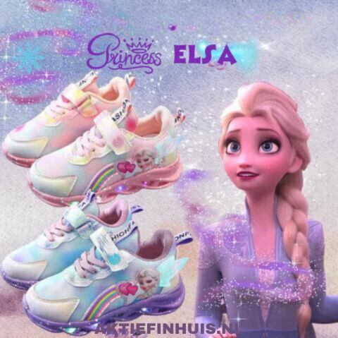 NANA KIDS | Prinses Elsa | LED - Ultra comfort - Anti-slip